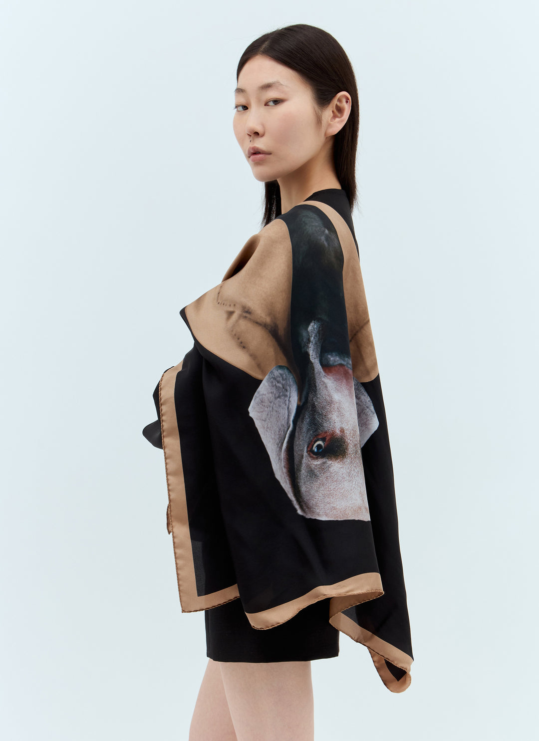 Max Mara Women Printed Silk Scarf