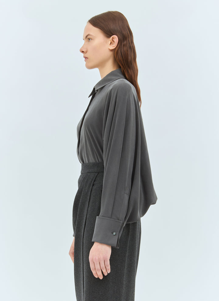 Max Mara Women Silk Bodysuit Shirt