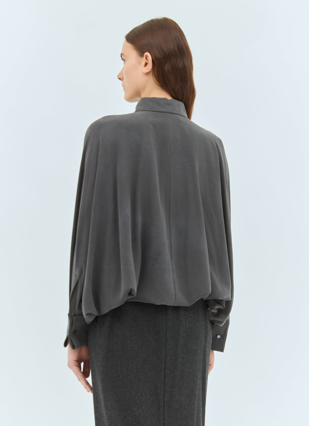 Max Mara Women Silk Bodysuit Shirt