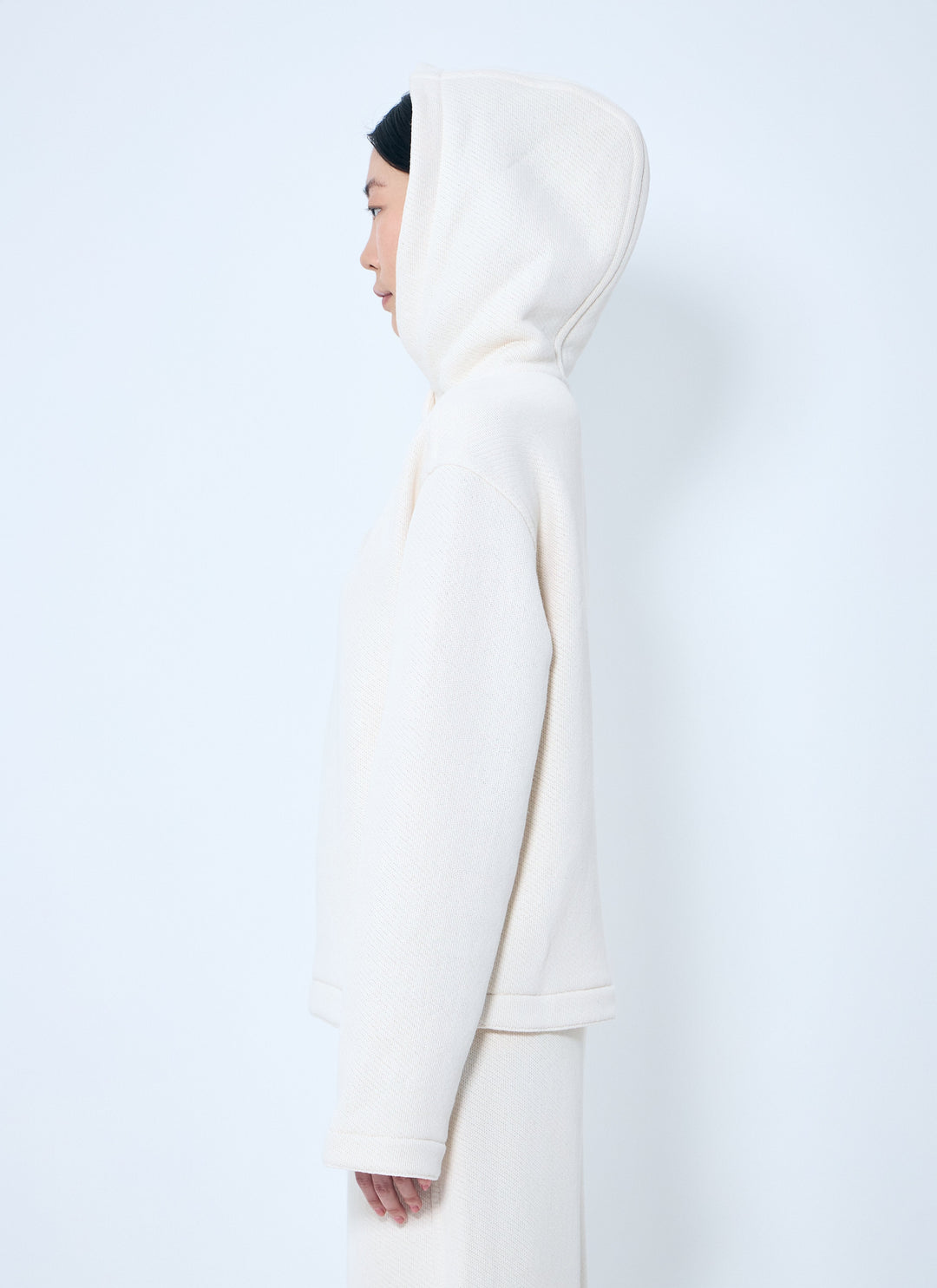 Max Mara Women Logo Embroidery Hooded Sweatshirt