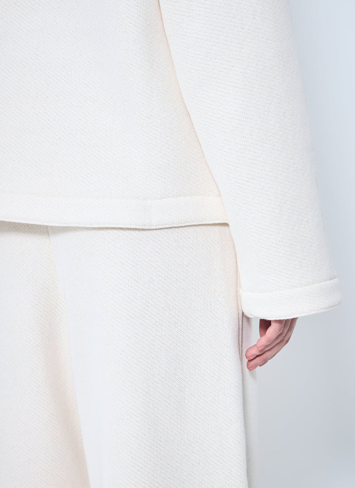 Max Mara Women Logo Embroidery Hooded Sweatshirt