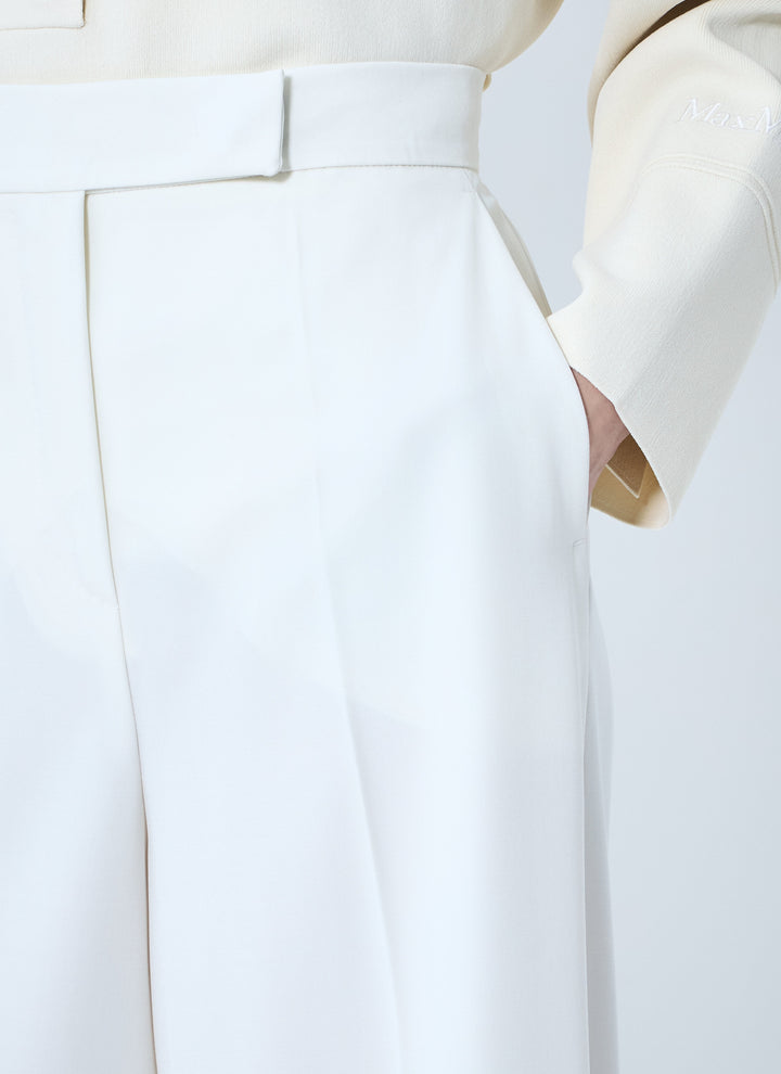 Max Mara Women Gabardine Wool Pants