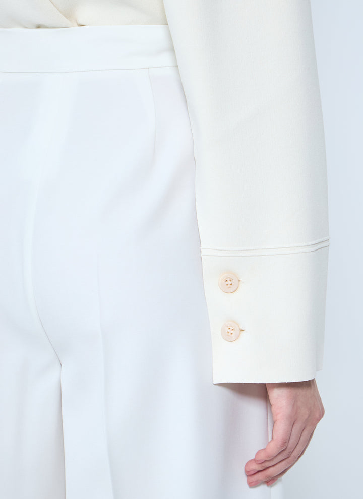 Max Mara Women Gabardine Wool Pants