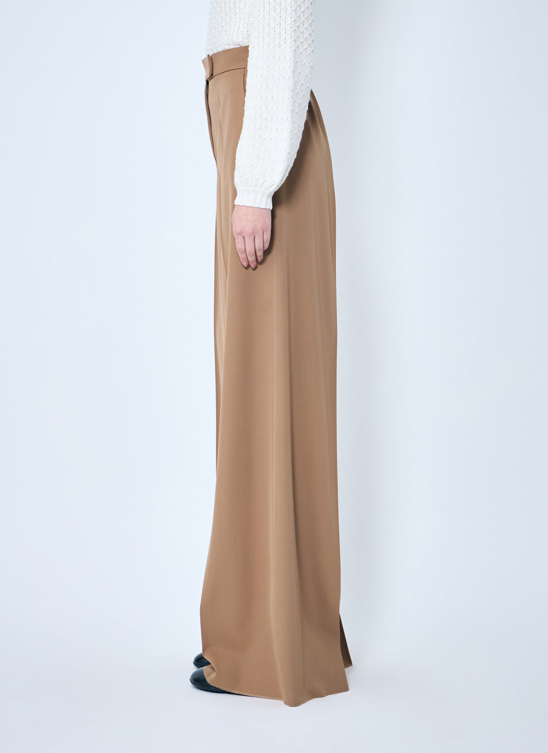 Max Mara Women Gabardine Wool Pants