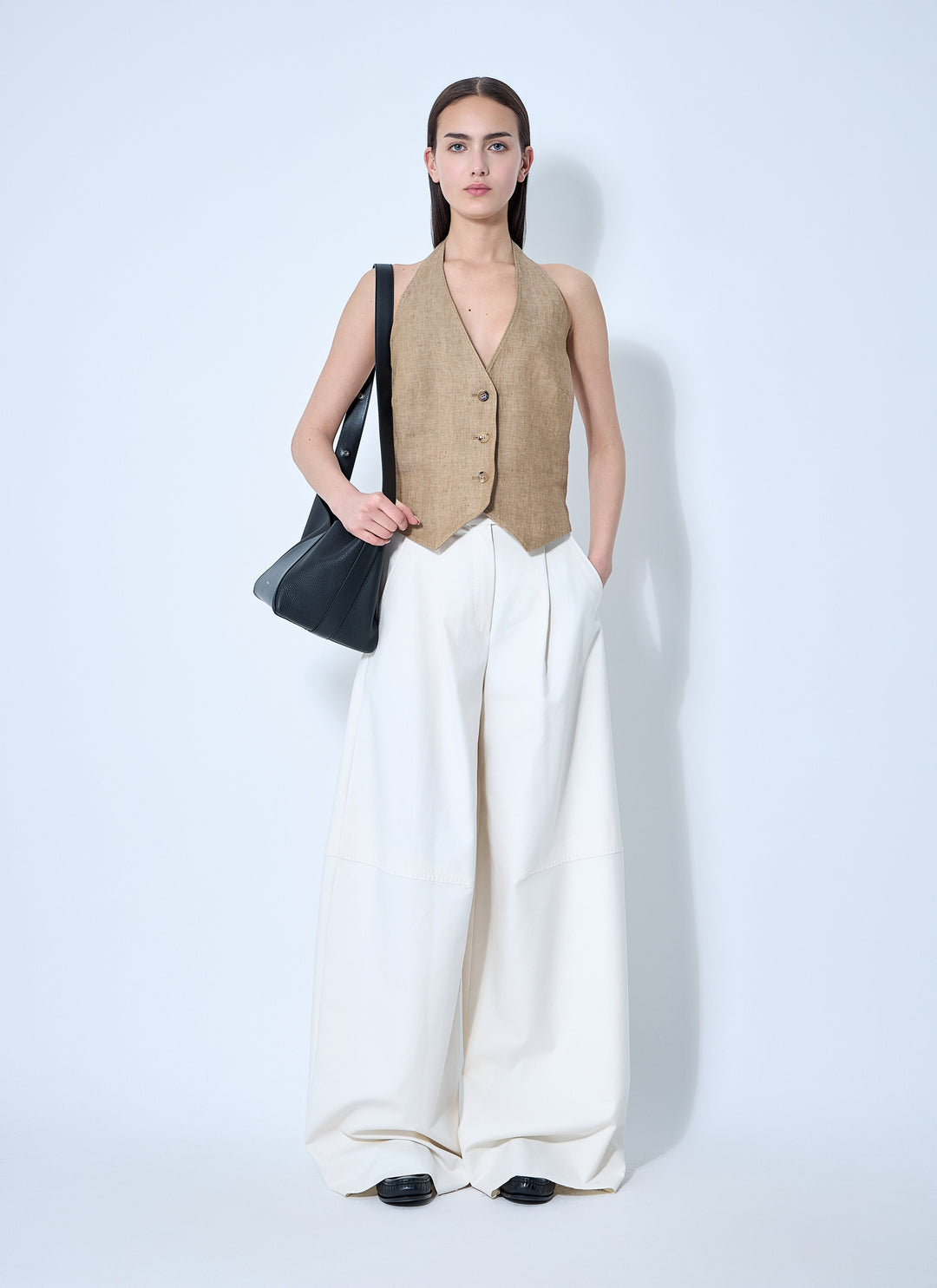 Max Mara Women Sauro Halterneck Waistcoat