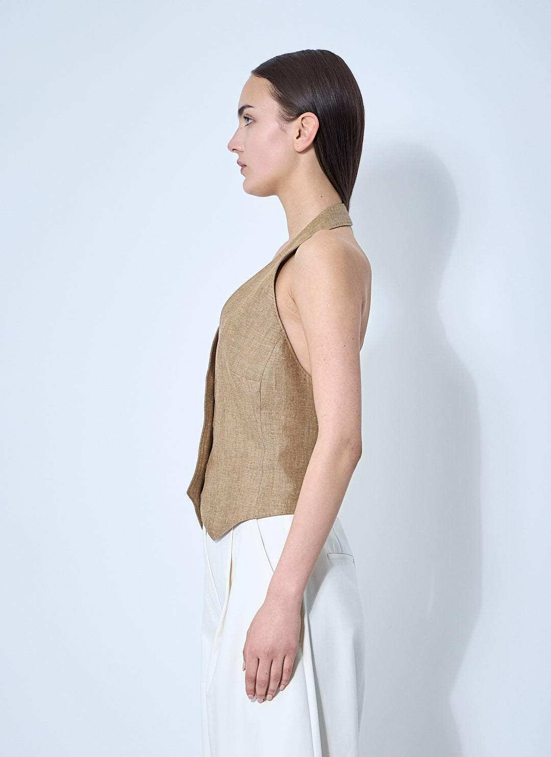 Max Mara Women Sauro Halterneck Waistcoat