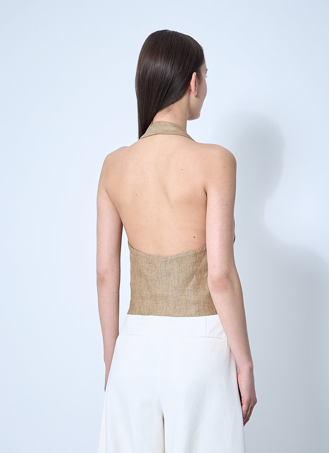 Max Mara Women Sauro Halterneck Waistcoat