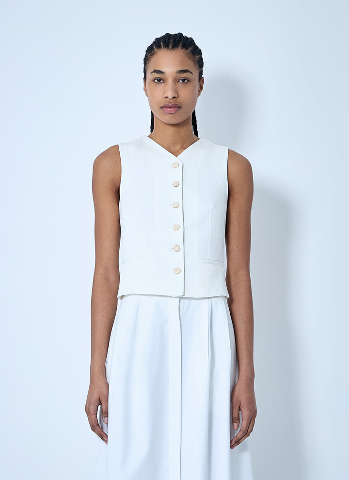 Max Mara Women Cotton Waistcoat