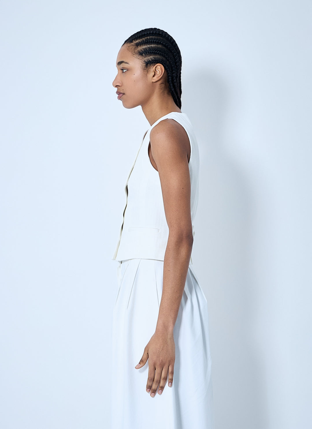 Max Mara Women Cotton Waistcoat