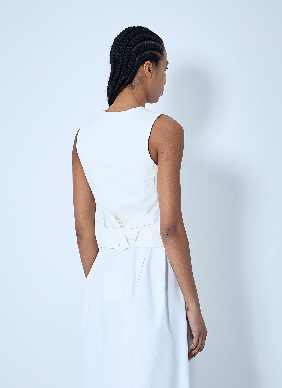 Max Mara Women Cotton Waistcoat