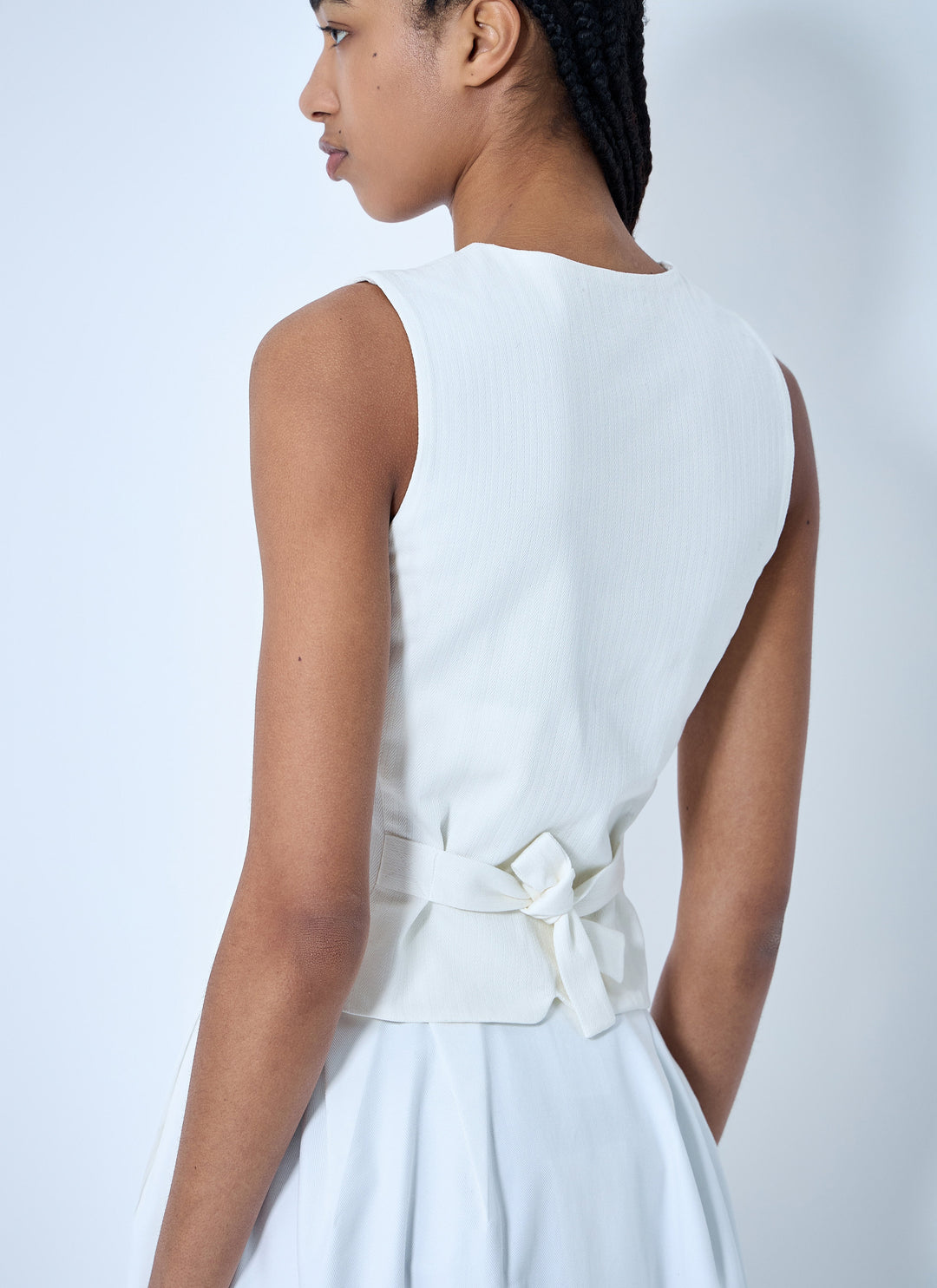 Max Mara Women Cotton Waistcoat