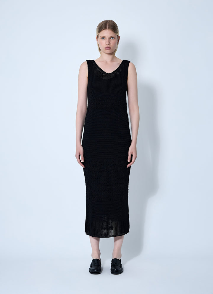 Max Mara Women Valois Crochet Midi Dress