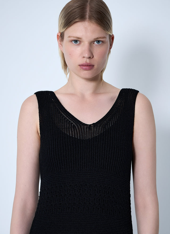 Max Mara Women Valois Crochet Midi Dress