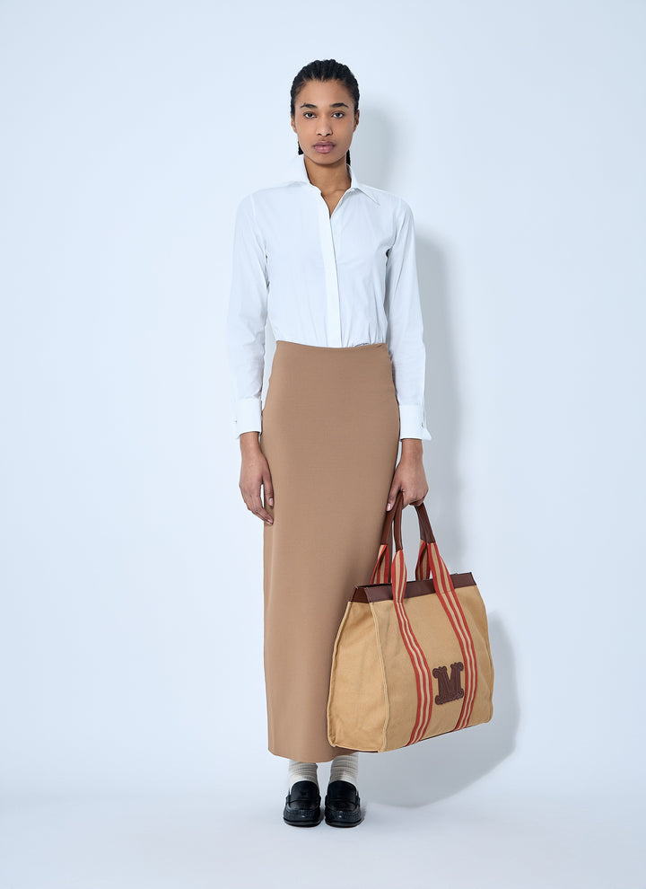 Max Mara Women Knit Maxi Skirt