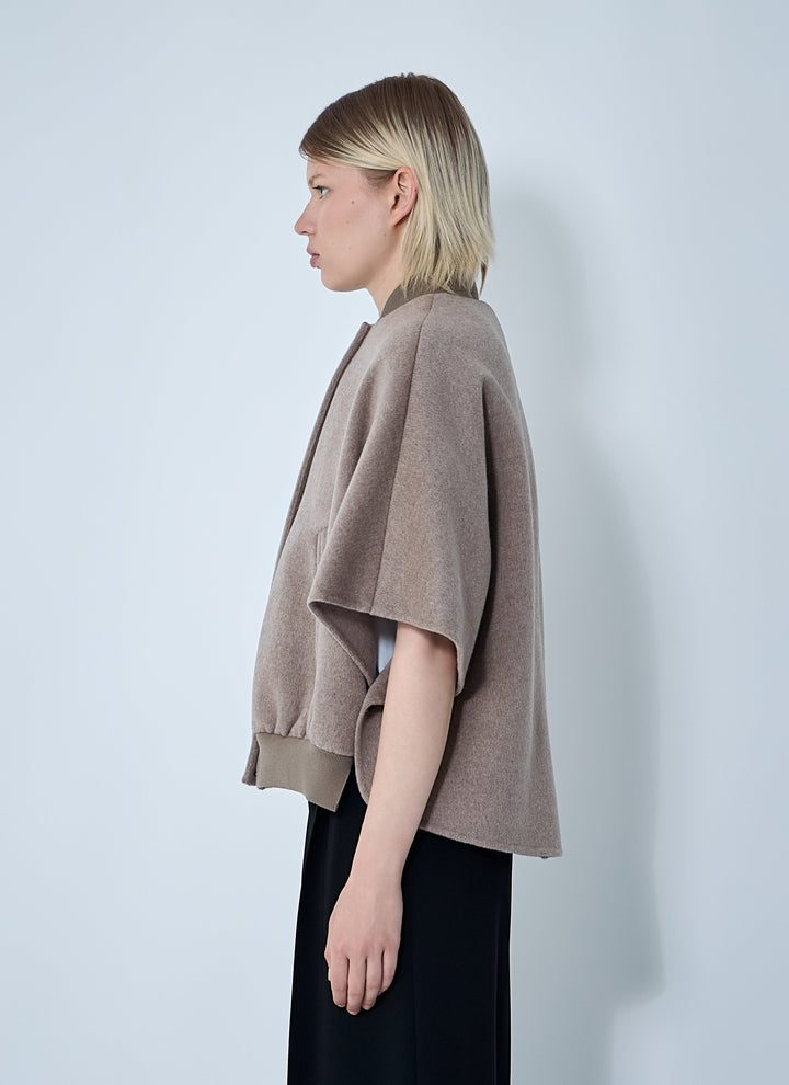Max Mara Women Cashmere Logo Motif Poncho