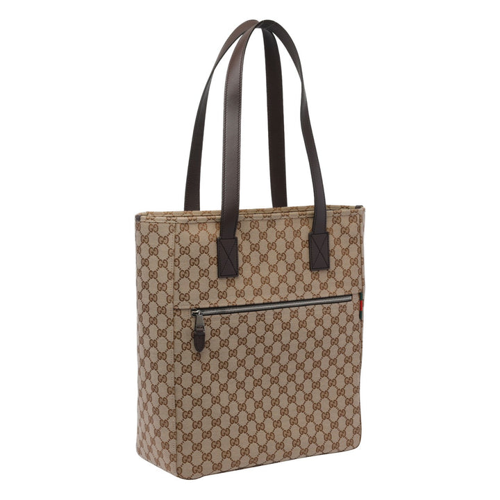 Gucci Men Medium Gg Canvas Shopping Bag