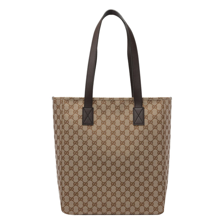 Gucci Men Medium Gg Canvas Shopping Bag
