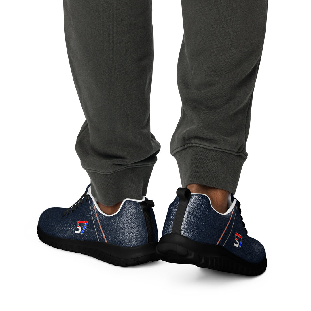 S7 Atlantic-Heritage Men’s Navy Sneakers | White or Black Sole