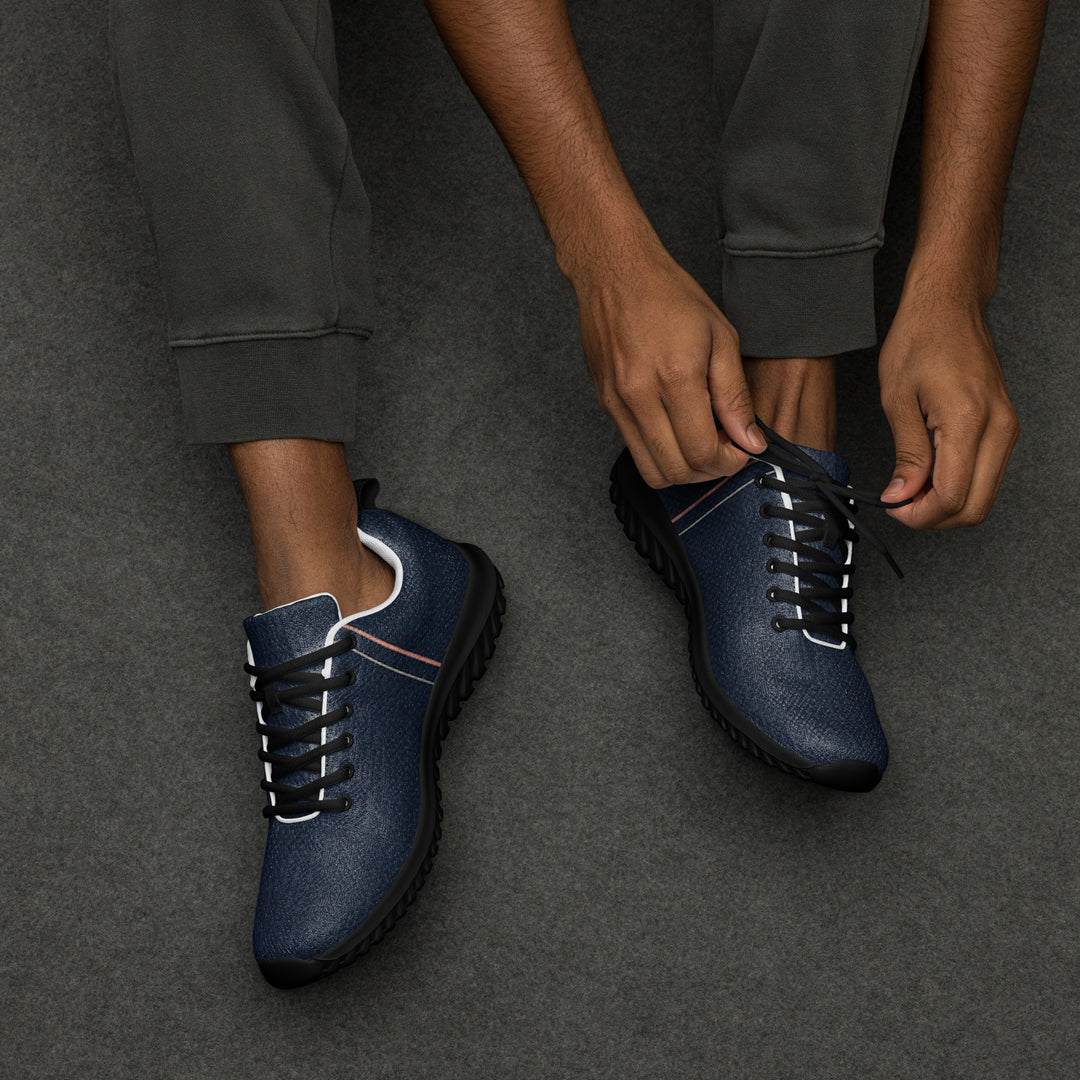 S7 Atlantic Men’s Navy Sneakers | White or Black Sole