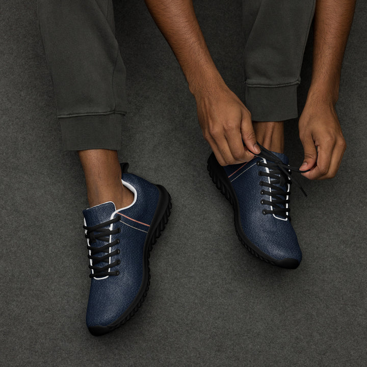 S7 Atlantic Men’s Navy Sneakers | White or Black Sole