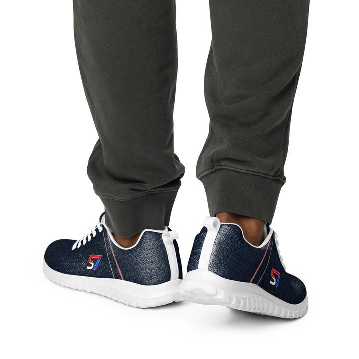 S7 Atlantic-Heritage Men’s Navy Sneakers | White or Black Sole