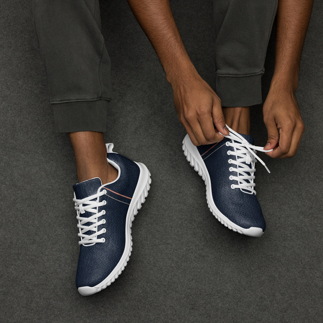 S7 Atlantic Men’s Navy Sneakers | White or Black Sole