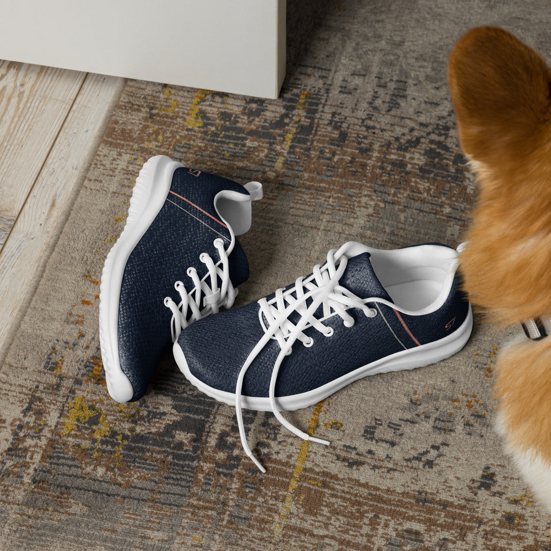 S7 Atlantic Men’s Navy Sneakers | White or Black Sole