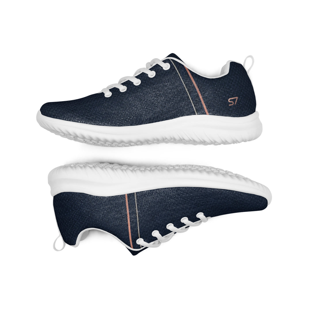 S7 Atlantic Men’s Navy Sneakers | White or Black Sole