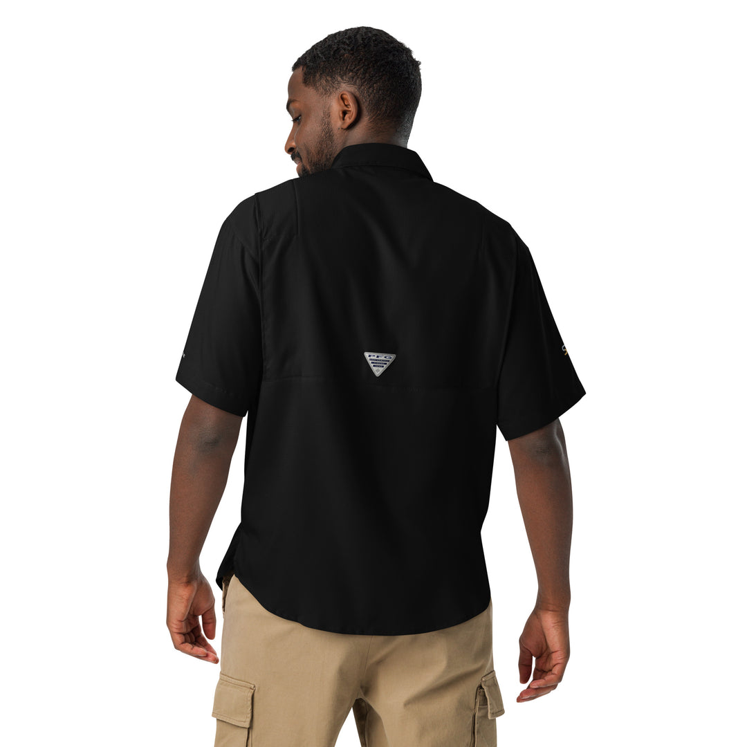 Men’s Columbia Short-Sleeve Button-Up Shirt | S7 Embroidered Edition