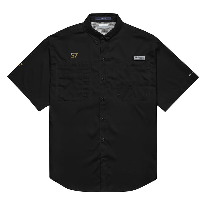 Men’s Columbia Short-Sleeve Button-Up Shirt | S7 Embroidered Edition