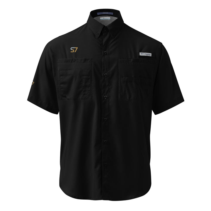 Men’s Columbia Short-Sleeve Button-Up Shirt | S7 Embroidered Edition