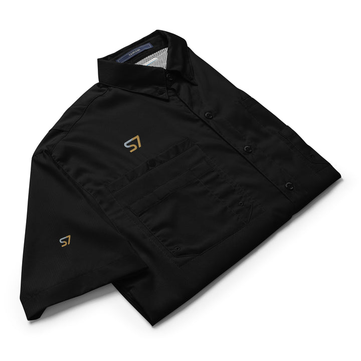 Men’s Columbia Short-Sleeve Button-Up Shirt | S7 Embroidered Edition