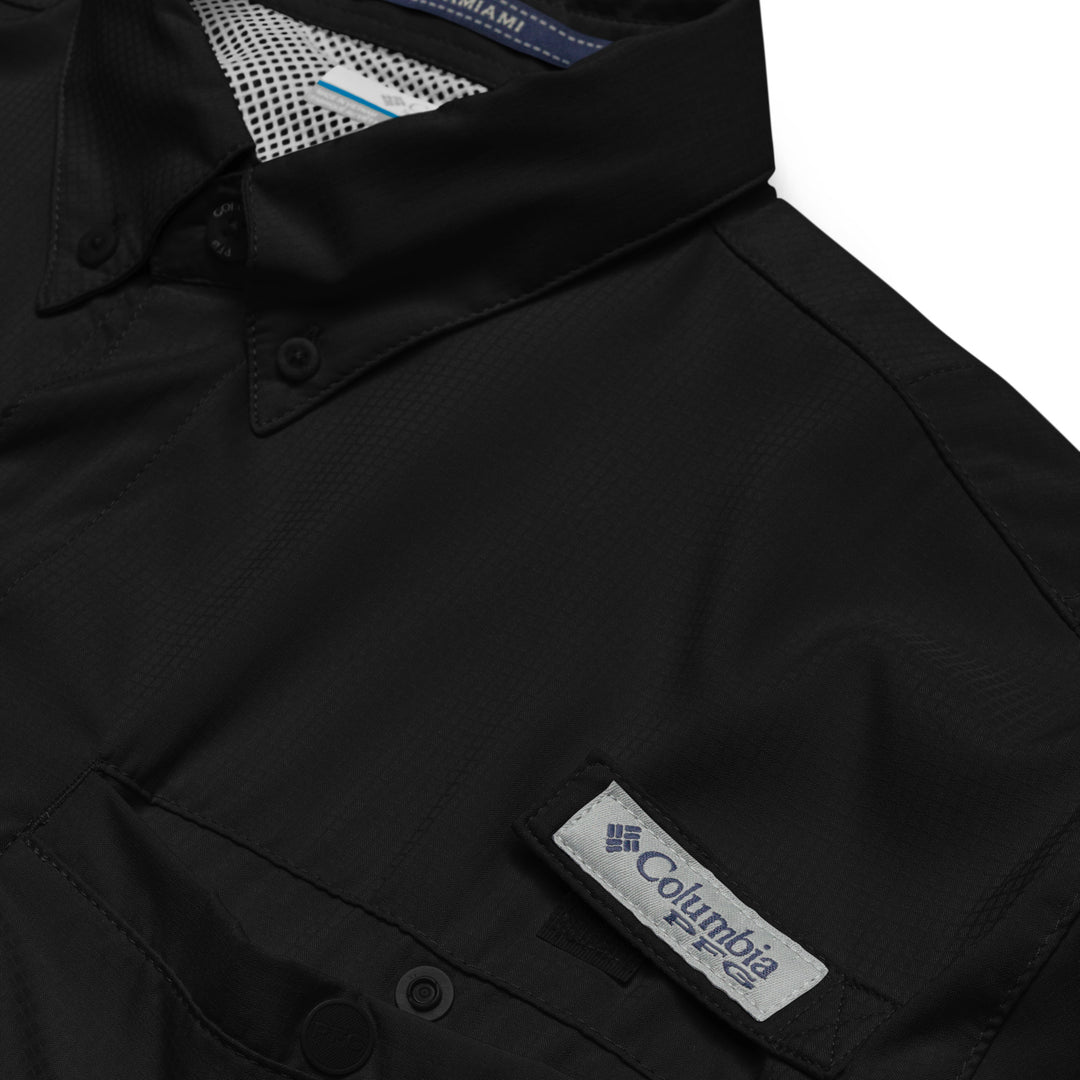 Men’s Columbia Short-Sleeve Button-Up Shirt | S7 Embroidered Edition