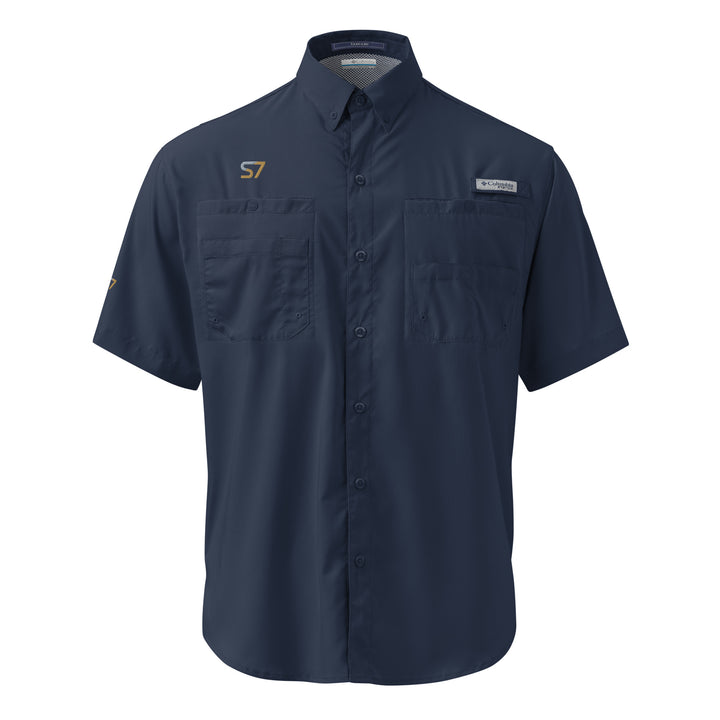 Men’s Columbia Short-Sleeve Button-Up Shirt | S7 Embroidered Edition