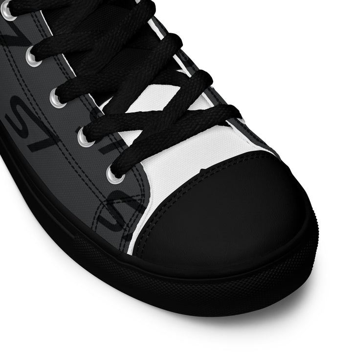 S7 Monogram Men’s High-Top Canvas Shoes
