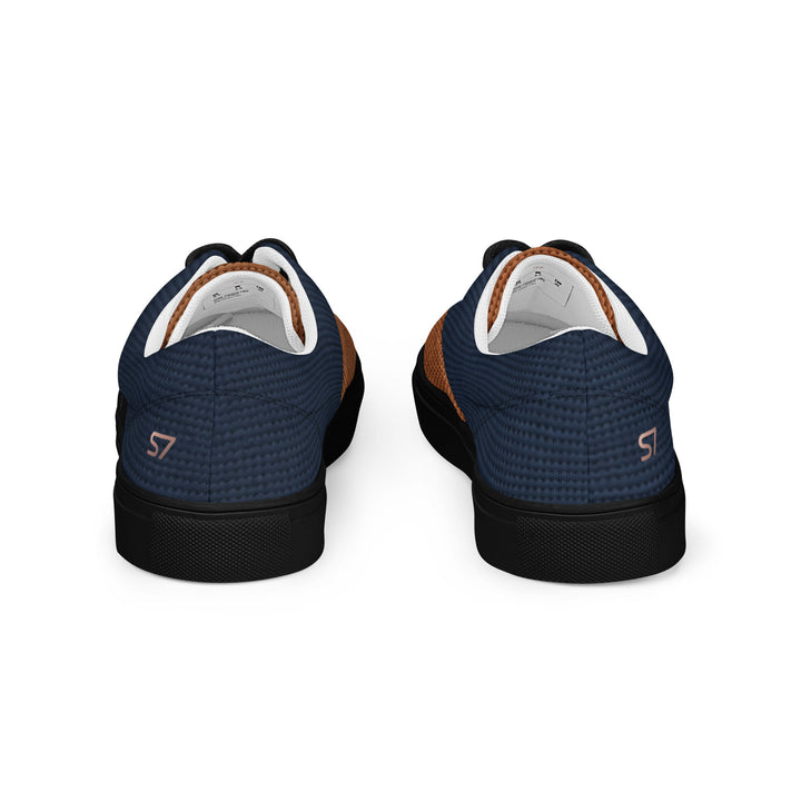 S7 Harbor Men’s Navy &amp; Brown Low-Top Sneakers