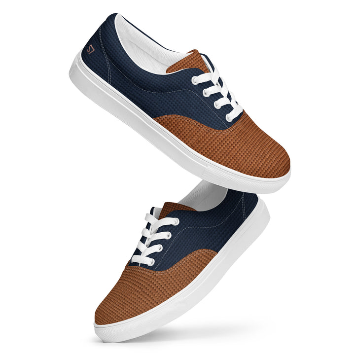 S7 Harbor Men’s Navy &amp; Brown Low-Top Sneakers