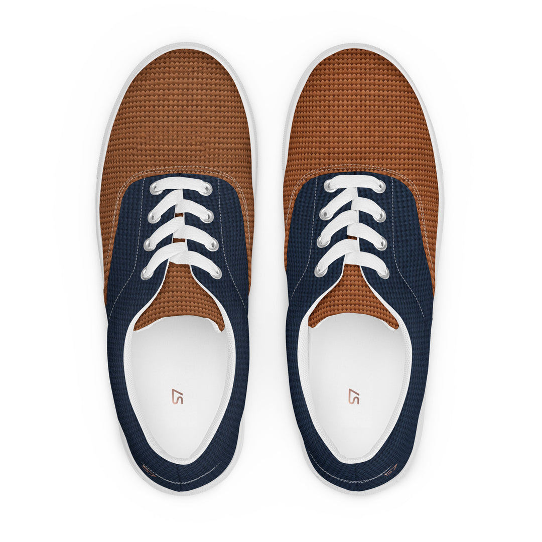 S7 Harbor Men’s Navy &amp; Brown Low-Top Sneakers