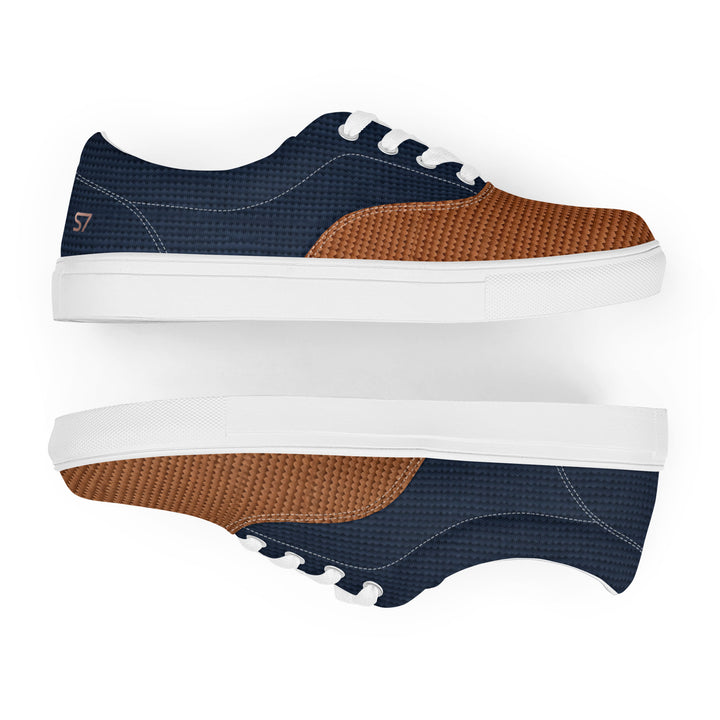 S7 Harbor Men’s Navy &amp; Brown Low-Top Sneakers