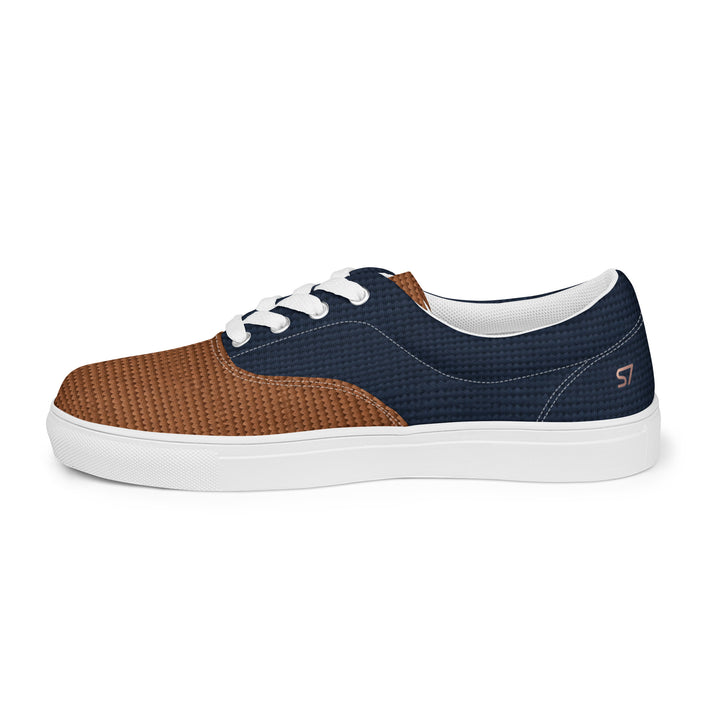 S7 Harbor Men’s Navy &amp; Brown Low-Top Sneakers