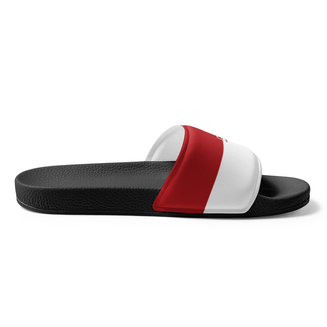 S7 Monaco Men’s Red &amp; Ivory Slides