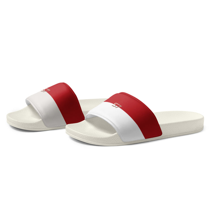 S7 Monaco Men’s Red &amp; Ivory Slides