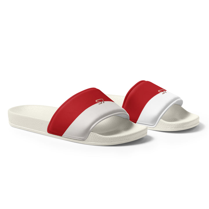 S7 Monaco Men’s Red &amp; Ivory Slides