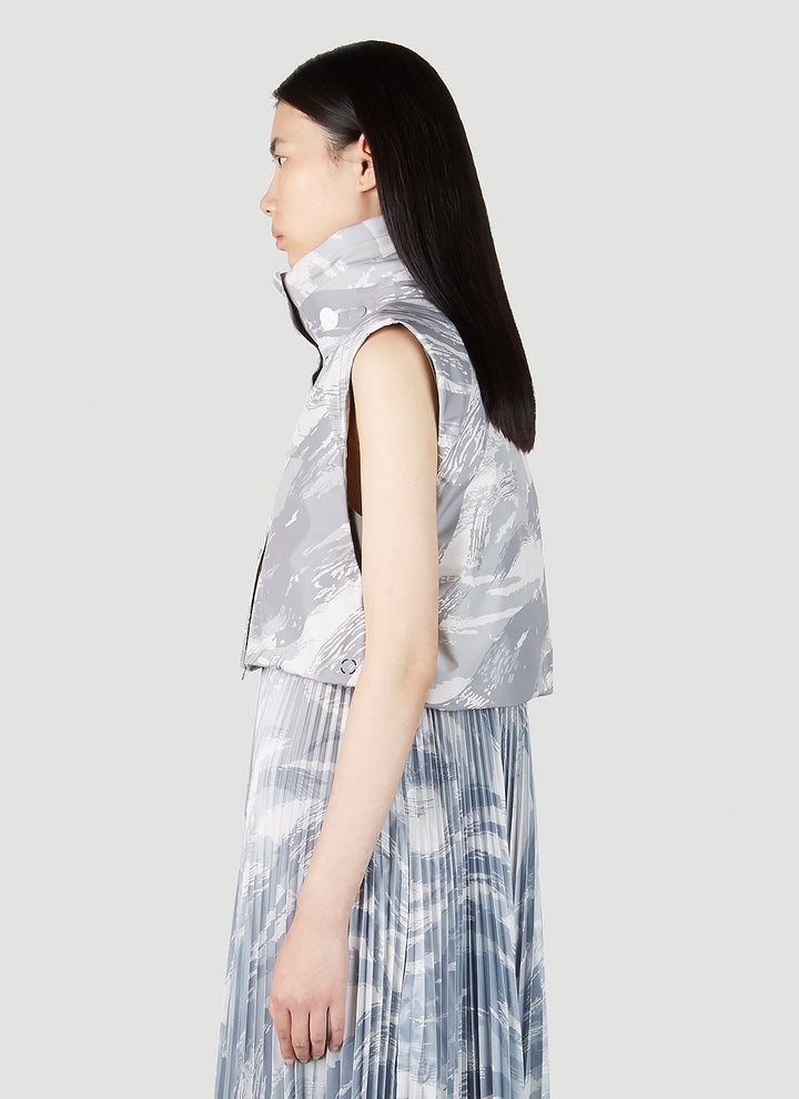 4 Moncler Hyke Women Vanilis Gilet Jacket