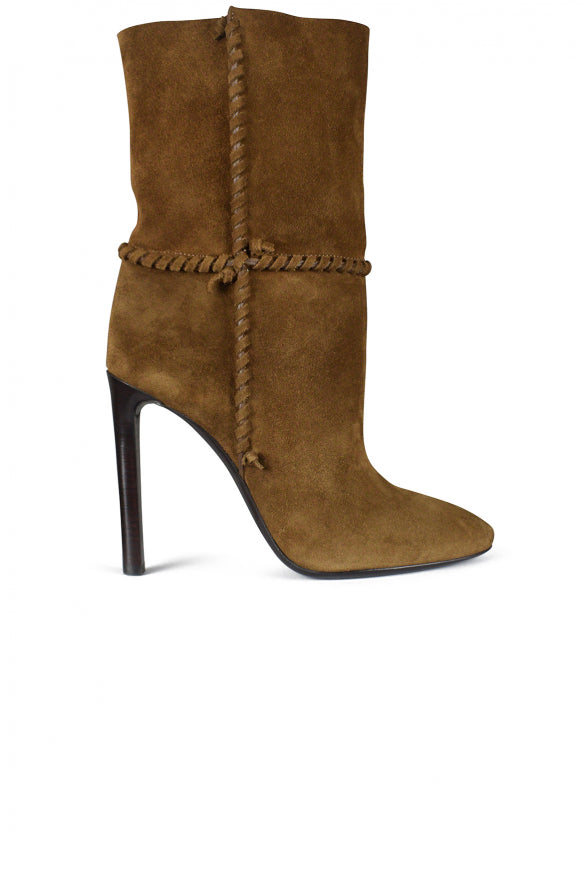 Saint Laurent Women Mica 105 Ankle Boots