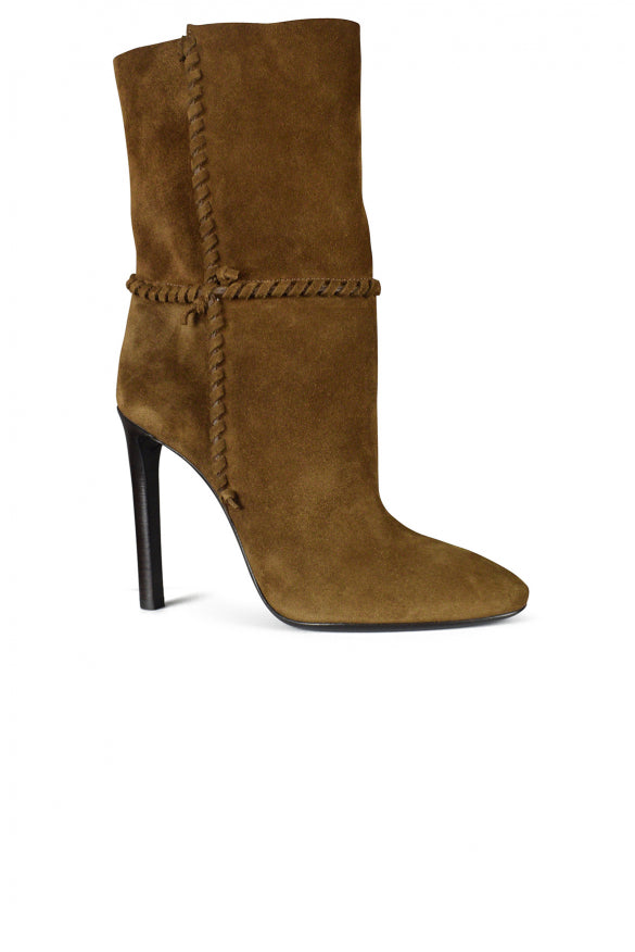 Saint Laurent Women Mica 105 Ankle Boots