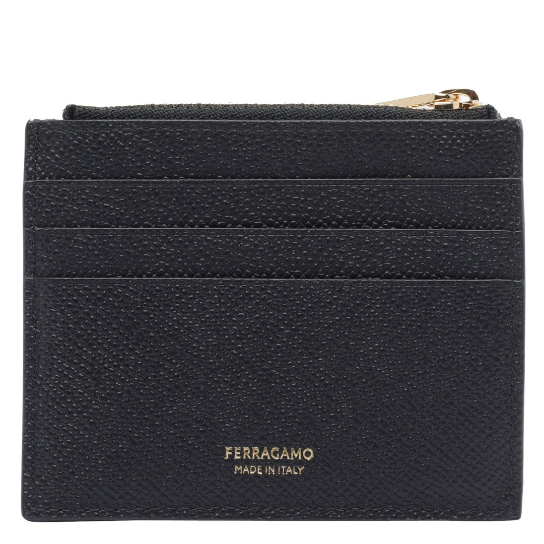 Ferragamo Men Micro Gancini Cards Holder