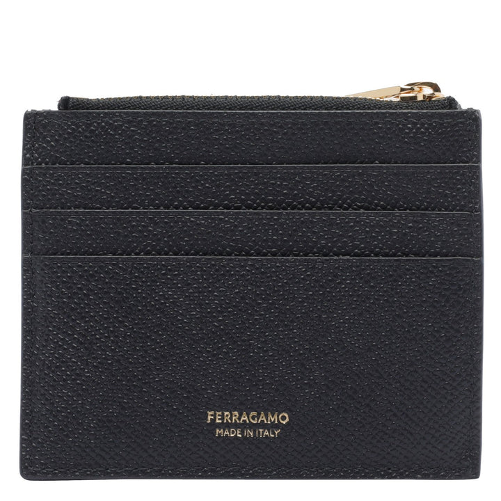 Ferragamo Men Micro Gancini Cards Holder