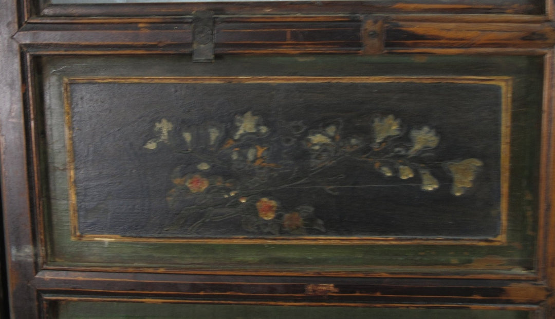 Mid 19th Century Hand Painted Room Divider - Set of 6