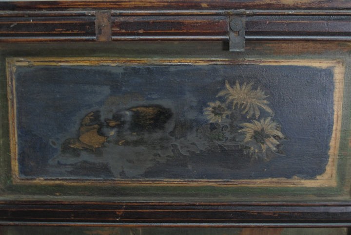 Mid 19th Century Hand Painted Room Divider - Set of 6